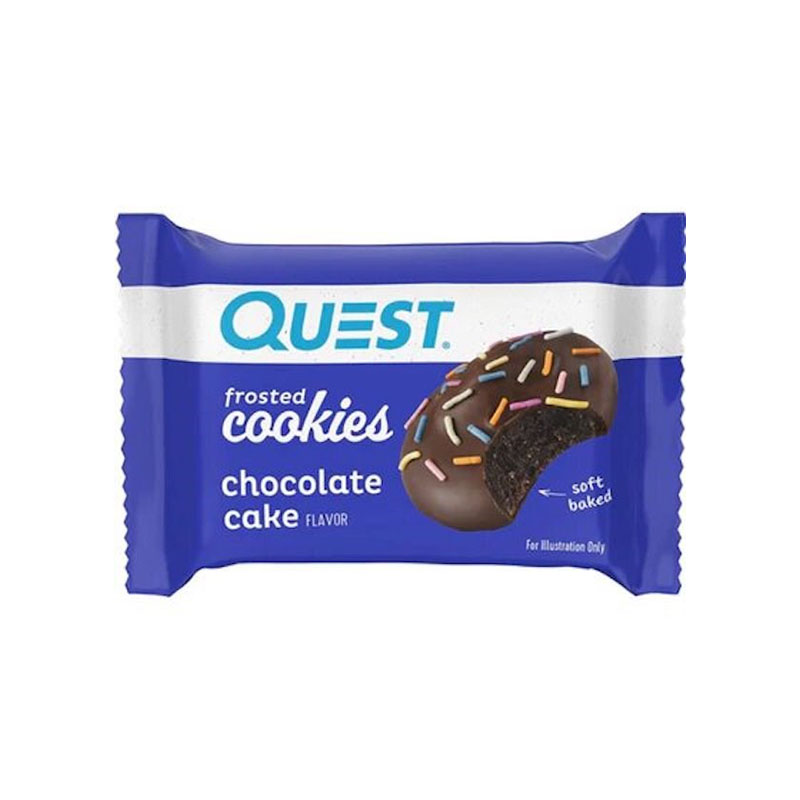 Quest Nutrition Protein Frosted Cookies Chocolate Cake 25g