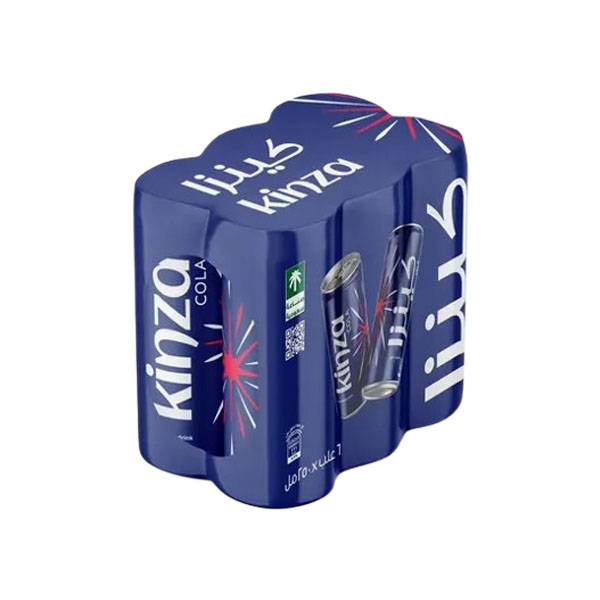 Kinza Cola Carbonated Drink 6x250ml