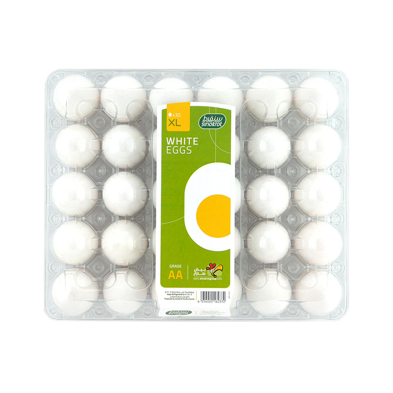 Sinokrot Fresh Eggs Plastic Pack 30pcs
