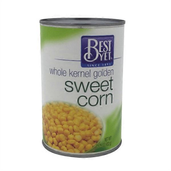 Best Yet Whole Kernel Golden Sweet Corn 432g