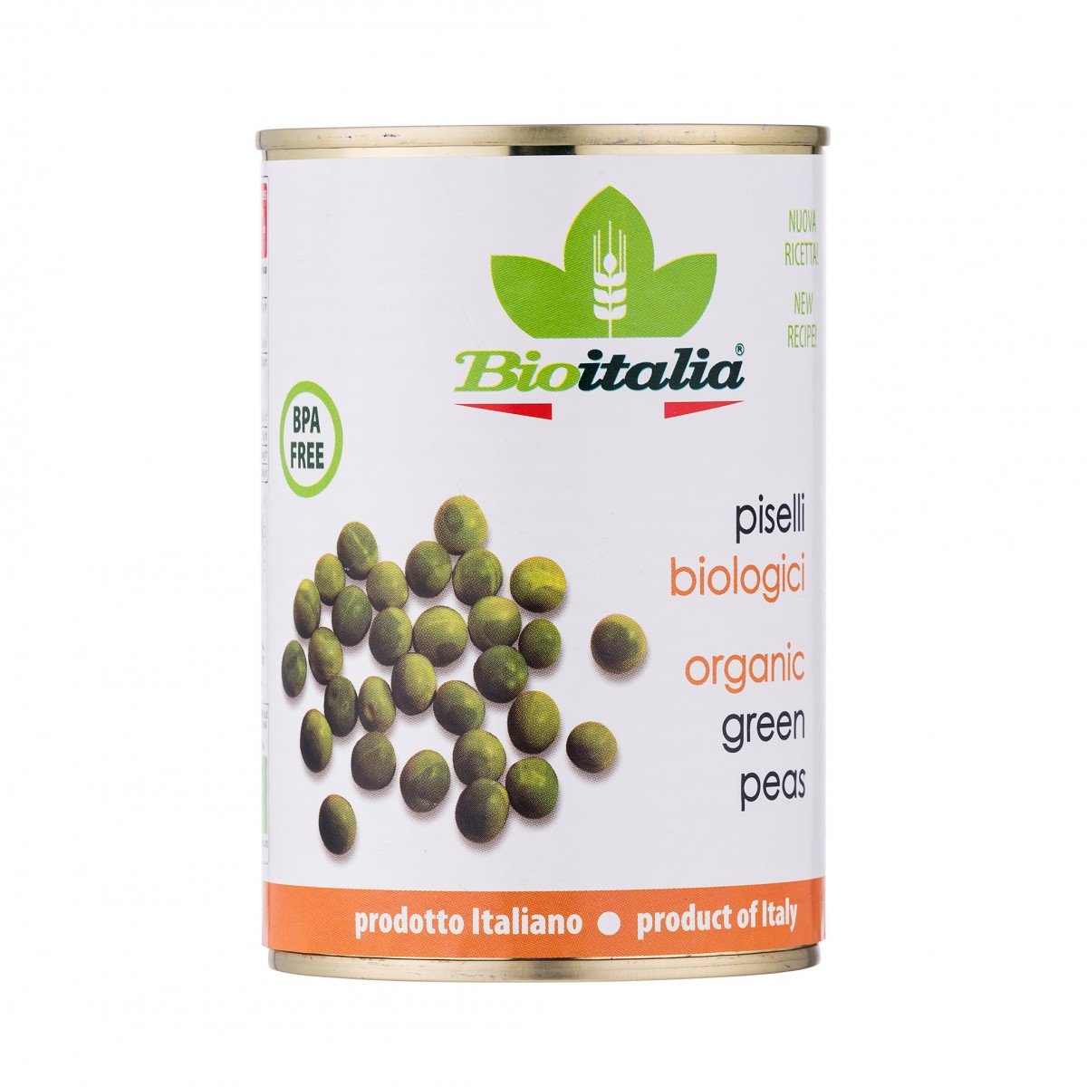 BioItalia Green Peas 400g