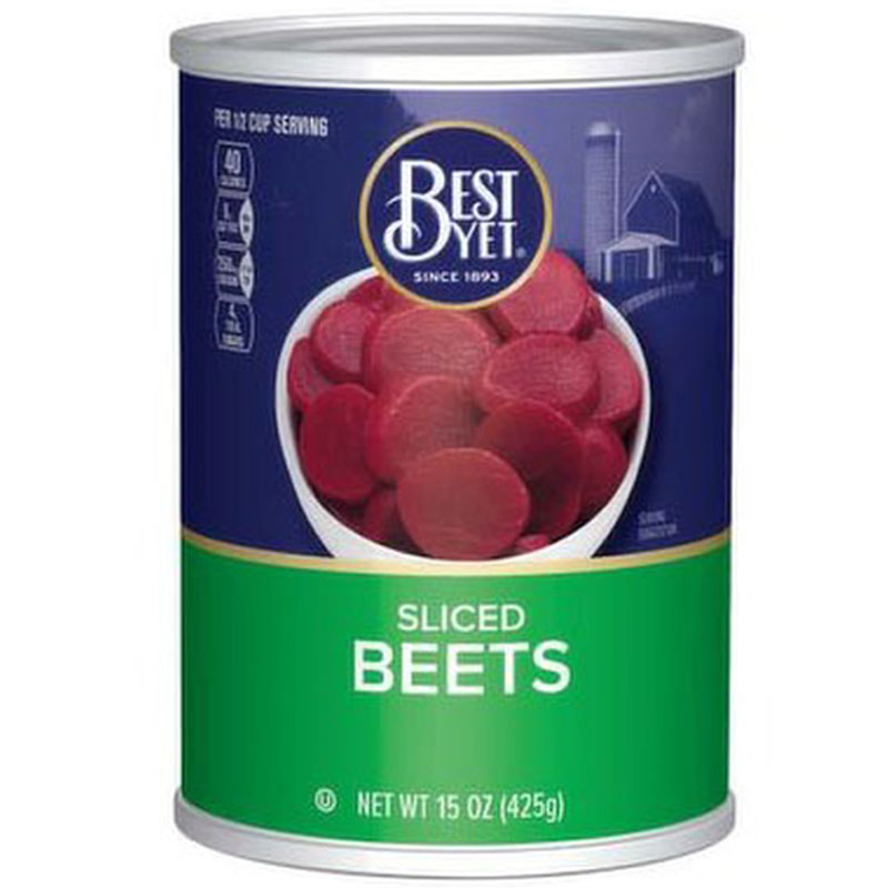 Best Yet Sliced Beets 425g
