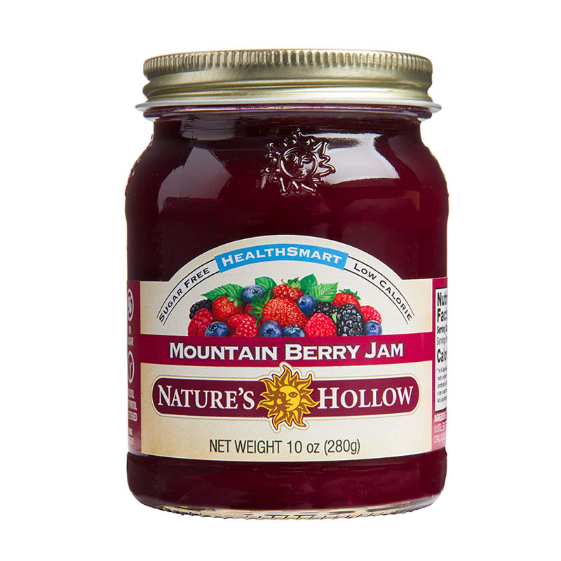 Nature's Hollow Sugar-Free Mountain Berry Jam 280g