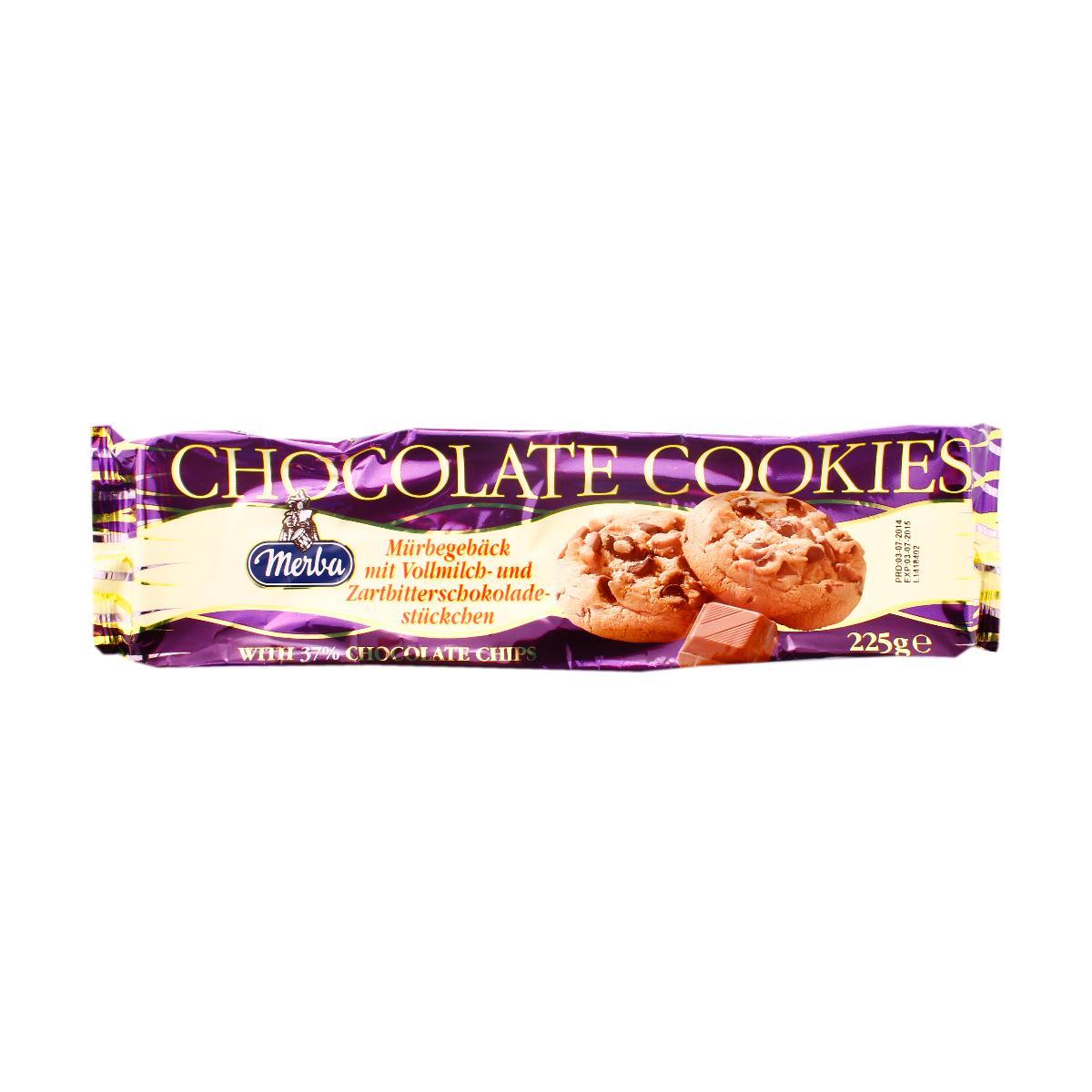 Merba Chocolate Chips Cookies 200g
