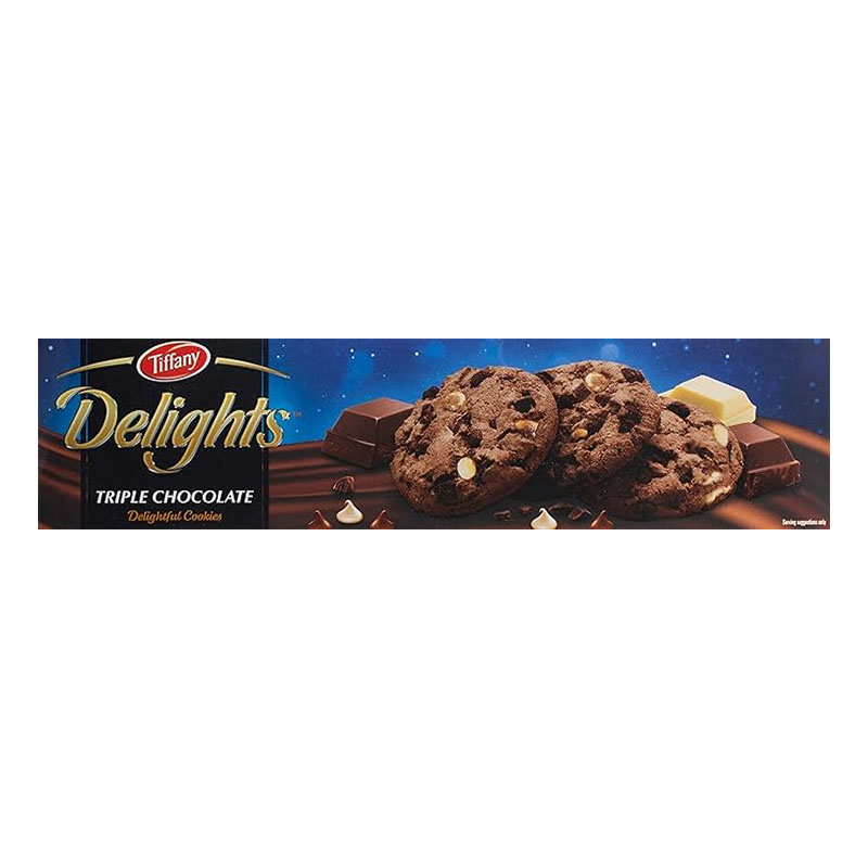 Tiffany Delights Cookies Triple Chocolate 100g