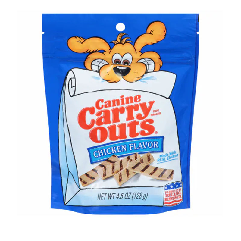 Canine Carry Outs Chicken Flavor Dog Treats 128g