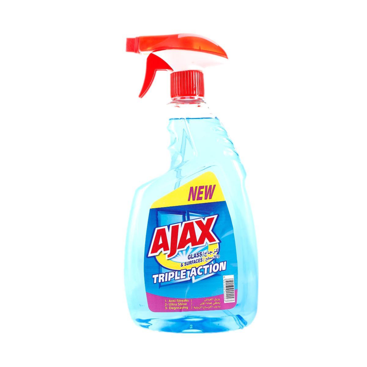 Ajax Glass & Surface Cleaner 750 ml Triple Action