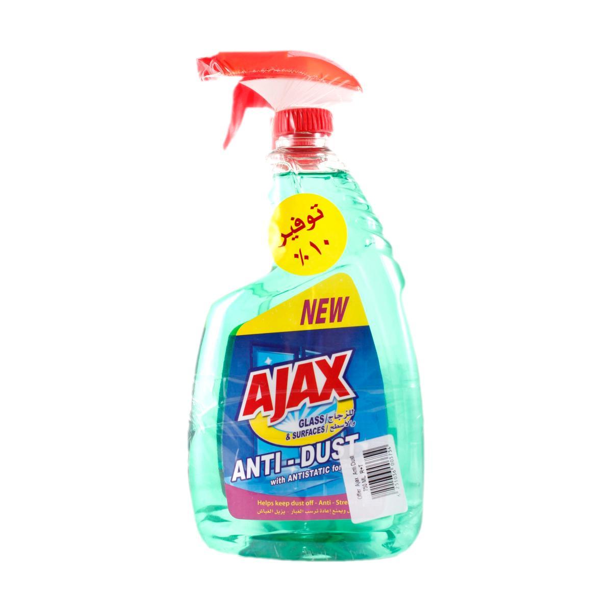 Ajax Glass & Surface Anti-Dust 750ml