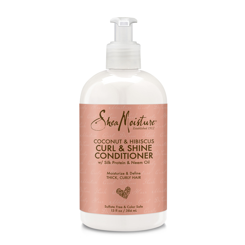 Shea Moisture Coconut & Hibiscus Curl & Shine Conditioner 384ml