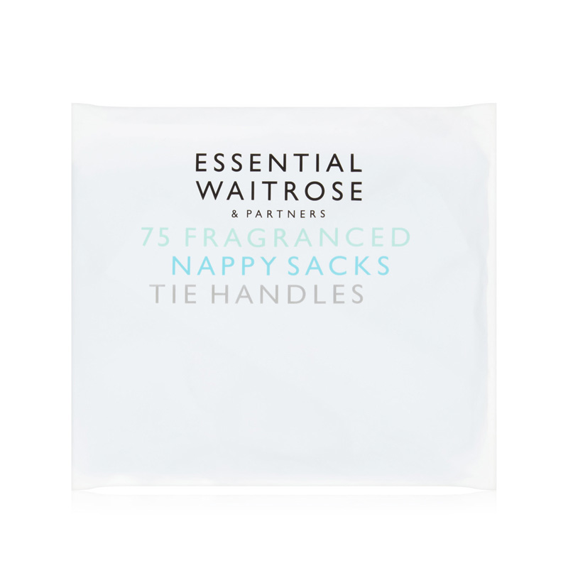 Waitrose Mini Fragranced Nappy Sacks 75s