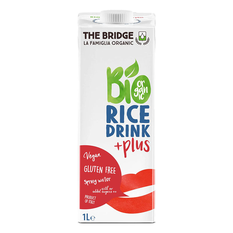 The Bridge Bio Rice Milk Gluten Free with Calcium (1 ltr)