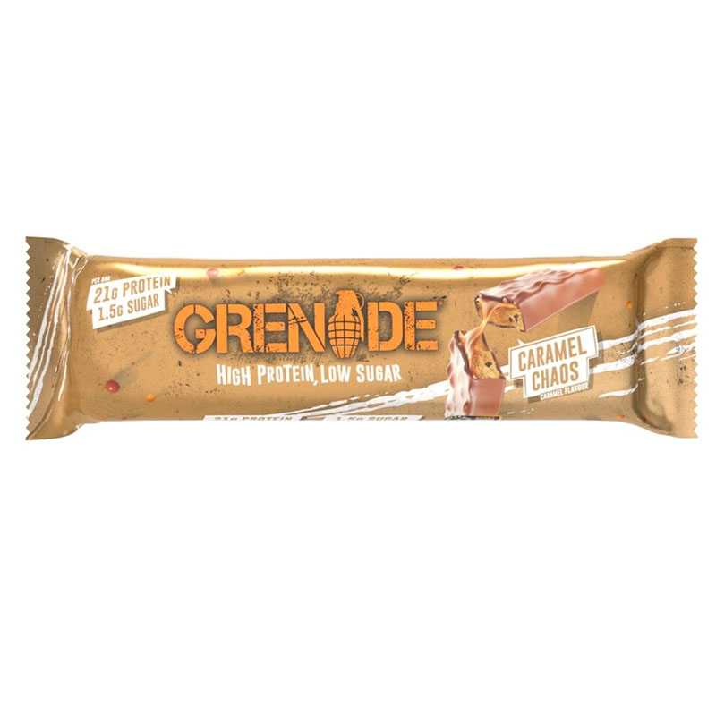 Grenade High Protein Bar - Caramel Chaos 60g