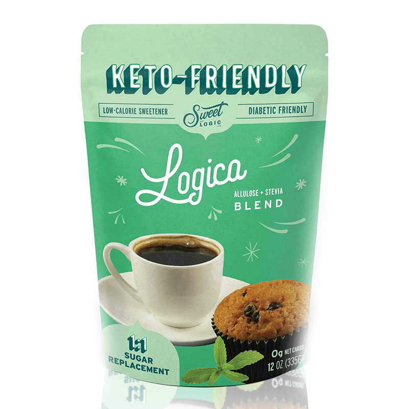 Sweet Logic Allulose Stevia Keto-Friendly Sweetener 283g