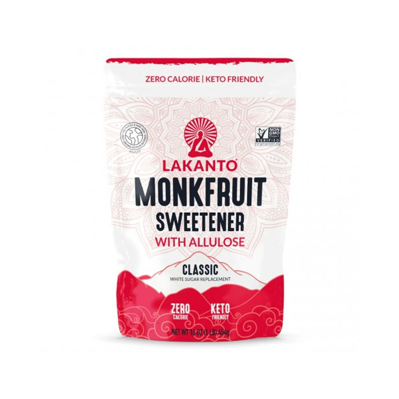 Lakanto Classic Monkfruit Sweetener with Allulose 454g