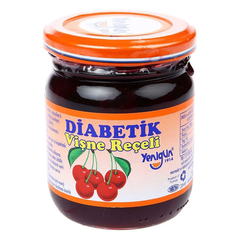 Yenigun Diabetic Sour Cherry Jam 230g
