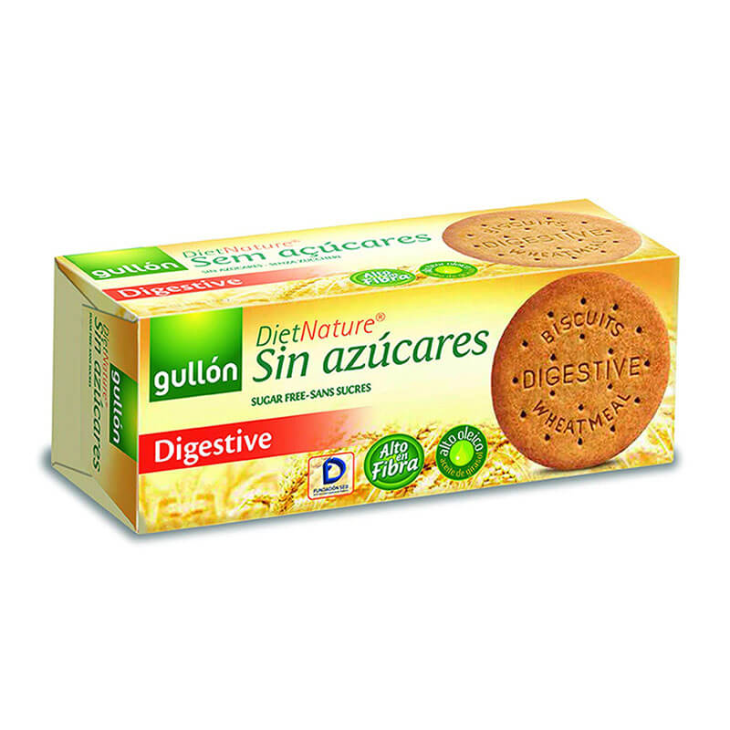 Gullon Diet Nature Sugar Free Digestive Biscuits 400g