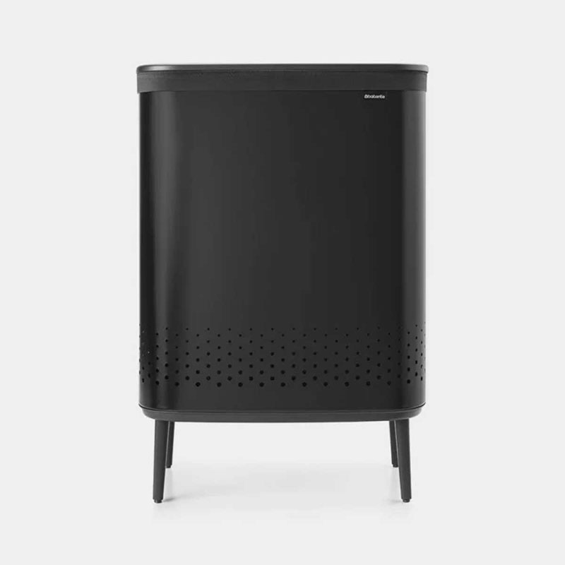 Brabantia Bo Laundry Bin 2X45 L Matt Black