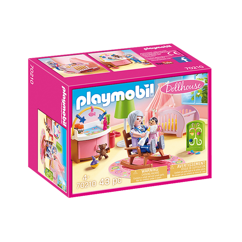 Playmobil Dollhouse Nursery 43Pcs