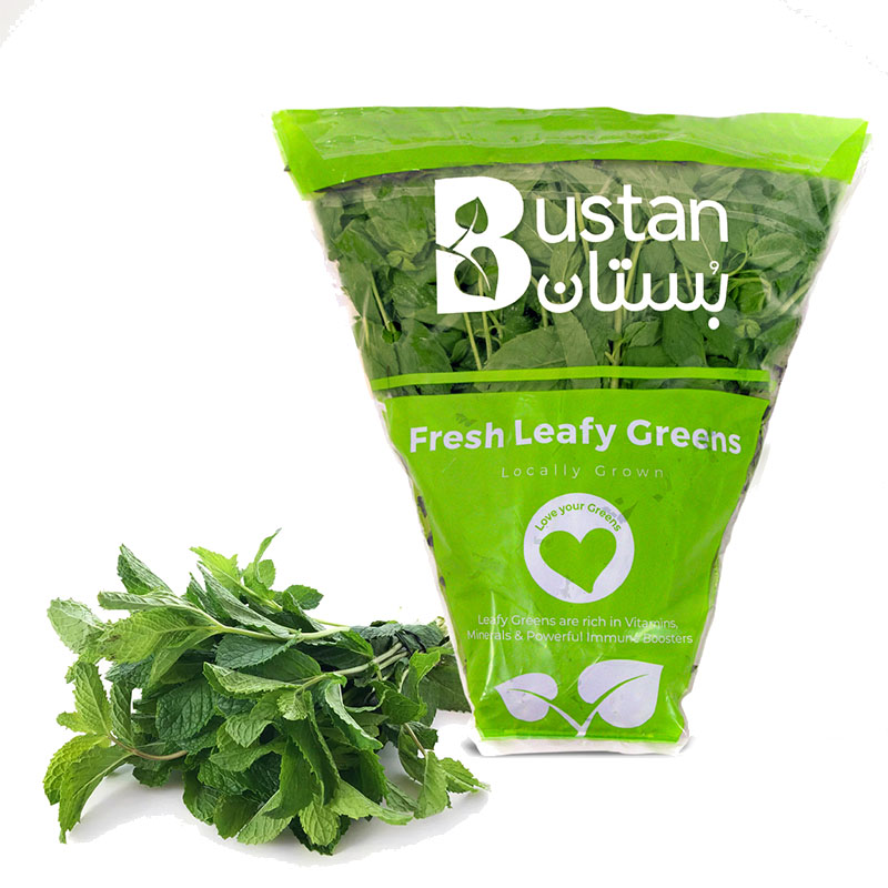 Bustan Fresh Mint Leaves Bunch 105g