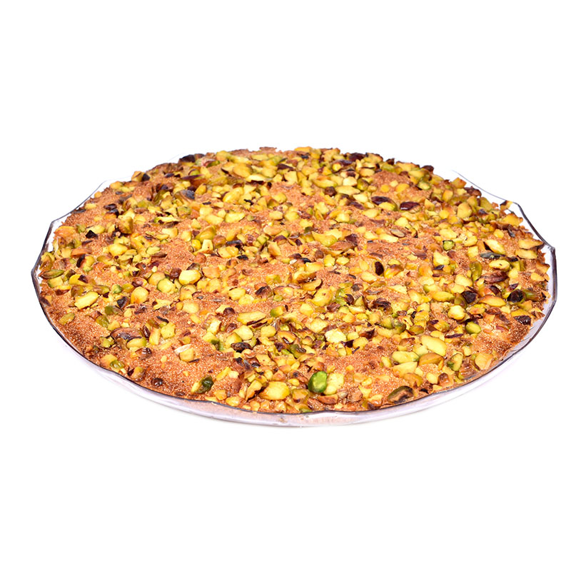 Hareeseh with Pistachios