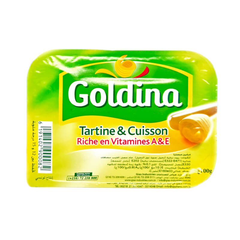 Goldina Plus Margarine 100g