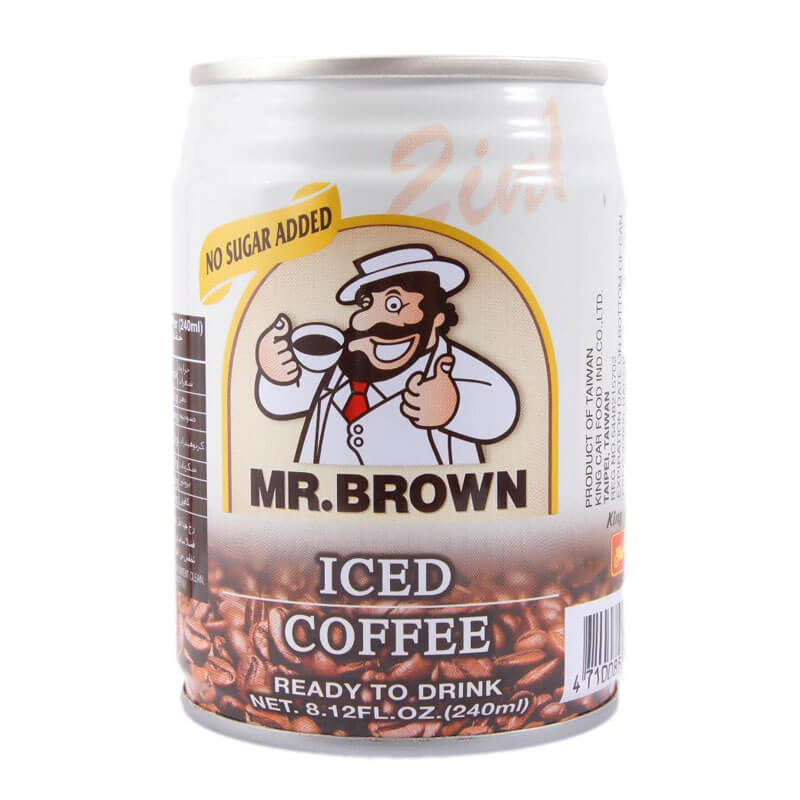 Mr. Brown Iced Coffee No Sugar Added 240ml