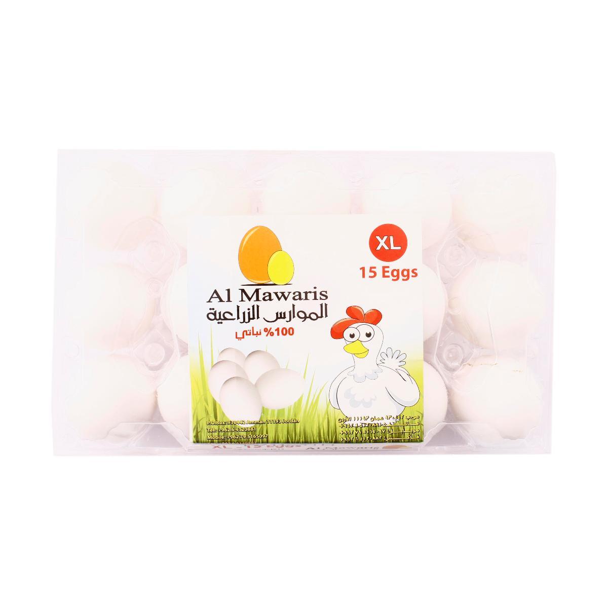 Al Mawaris (Xlarge) Eggs 1000g 15 Pcs