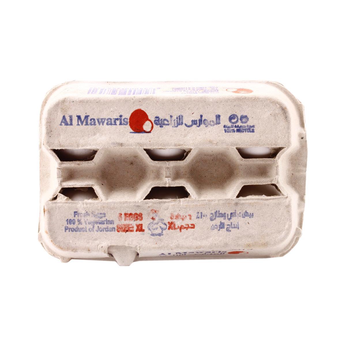 Al Mawaris 6 Eggs (Xlarge) 428 g 100% Recycle