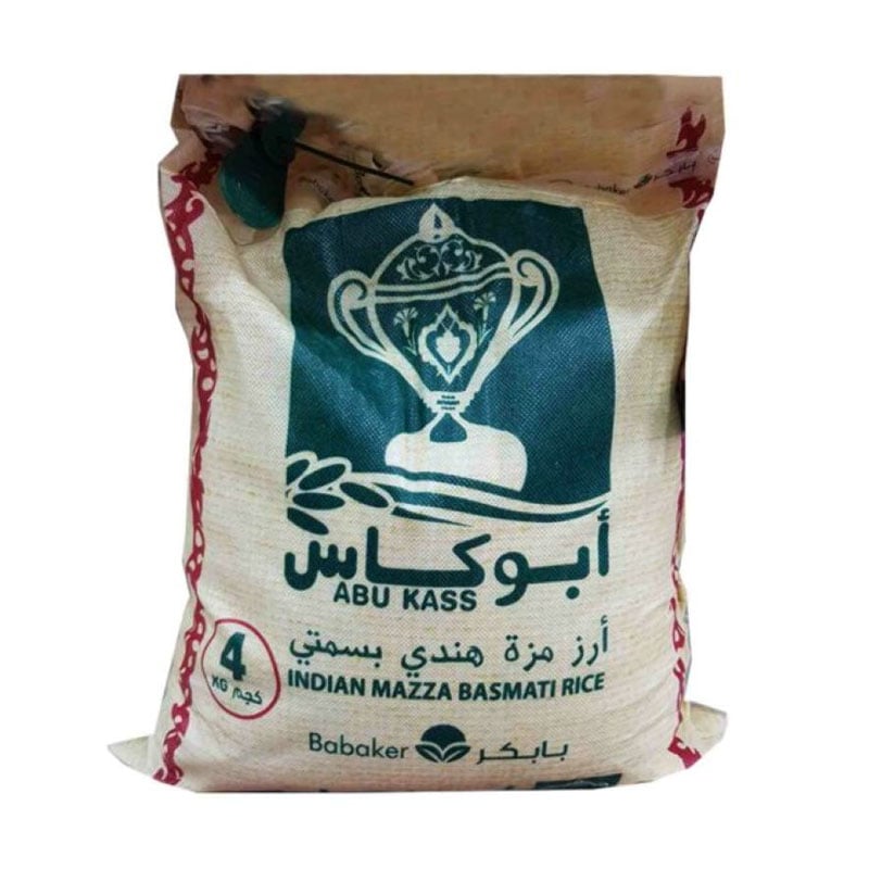 Abu Kass Indian Mazza Basmati Rice 4Kg