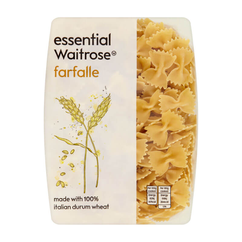 Essential Waitrose Farfalle 500g