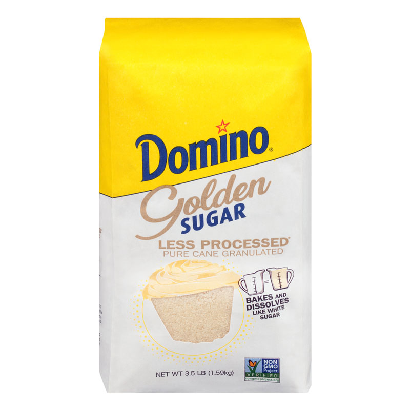 Domino Pure Cane Granulated Golden Sugar 1.59g