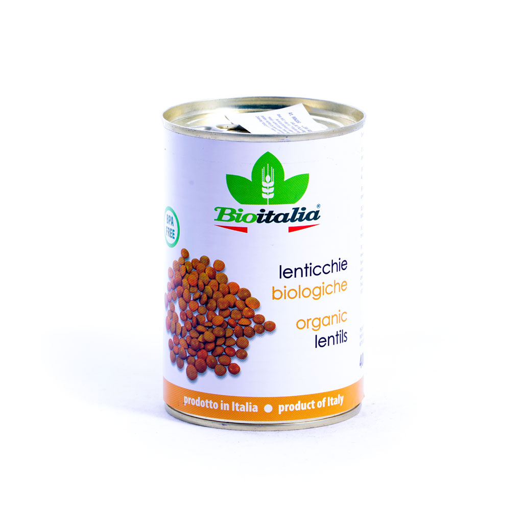 Bioitalia Lenticchie Biologiche Organic Lentils 400g