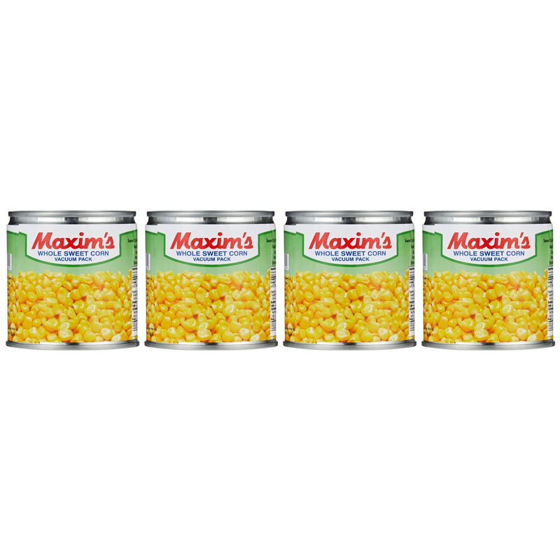 Maxim's Sweet Corn 4 Pcs x 340g
