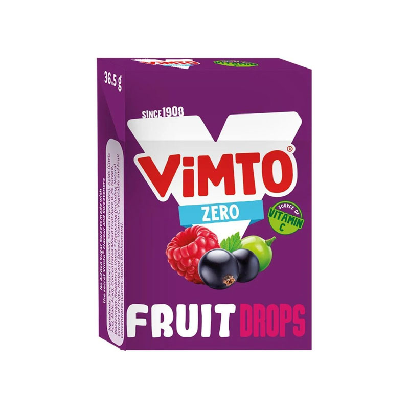 Vimto Zero Fruit Drops 36.5g