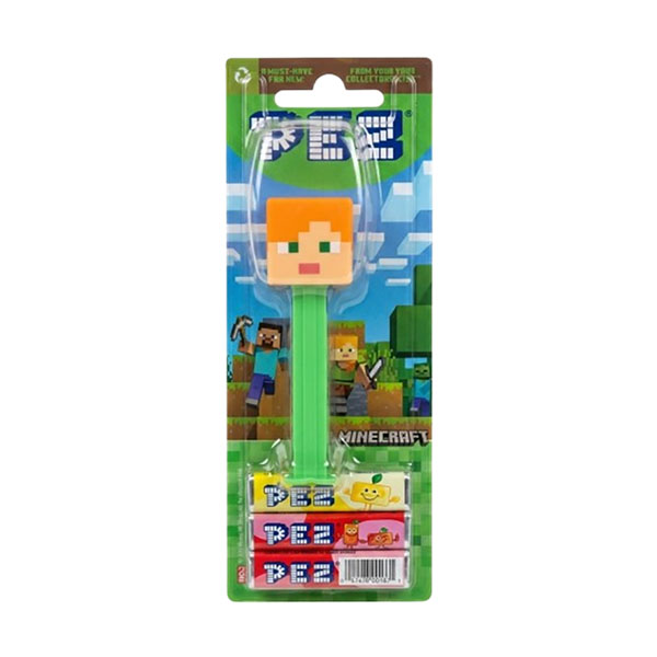 Minecraft Pez Dispenser with Candies 25.5g