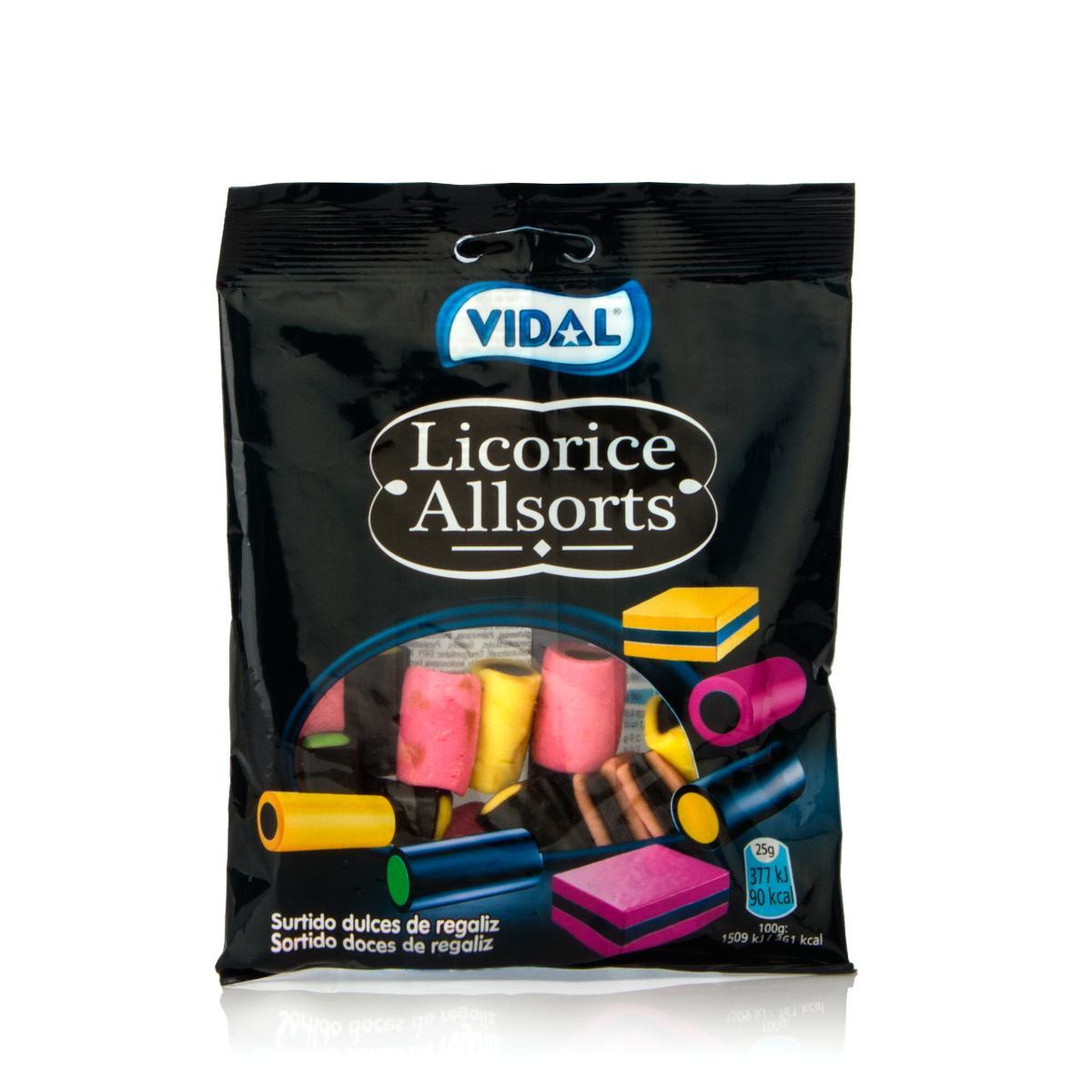 Vidal Licorice All Sorts (100 g)