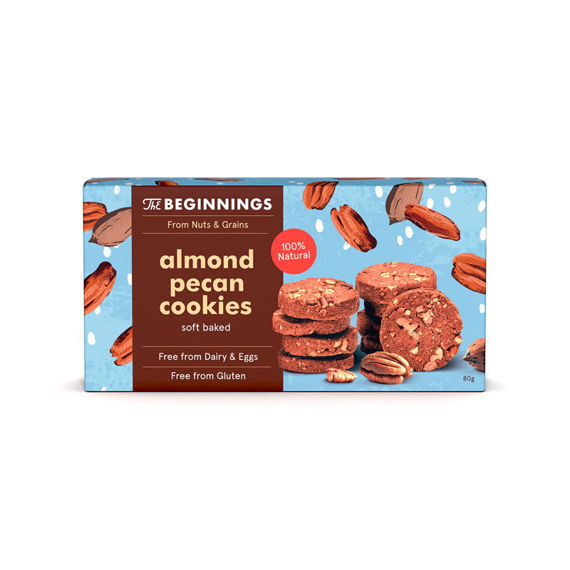The Beginnings Almond Pecan Cookies 80g
