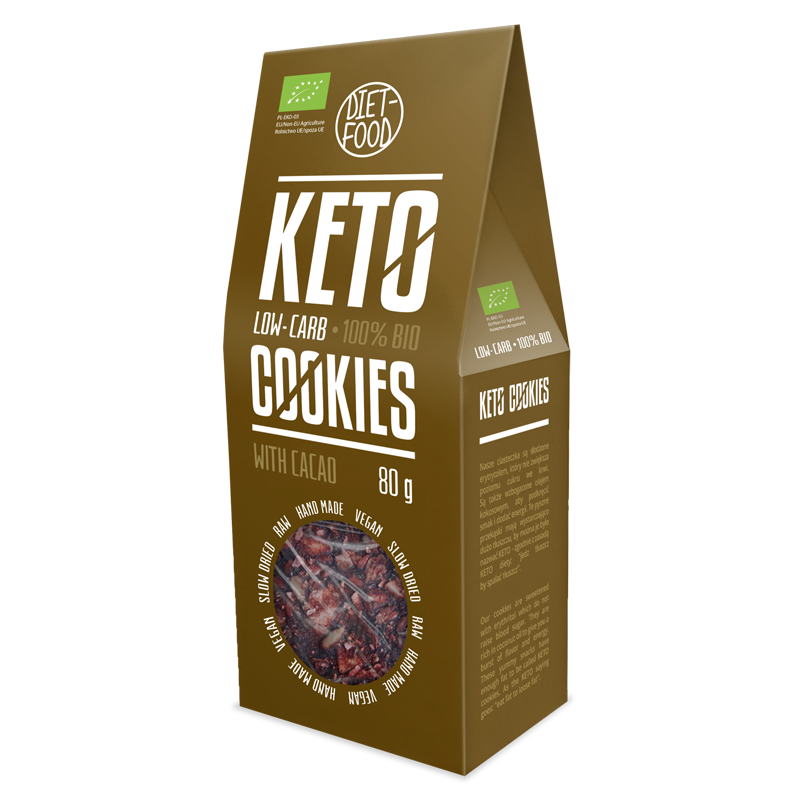 Diet Food Bio Keto Cookies with Cocoa 80g