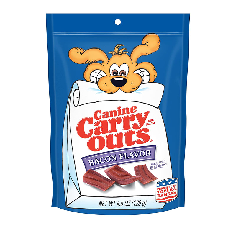 Canine Carry Outs Bacon Flavor Dog Treats 128g