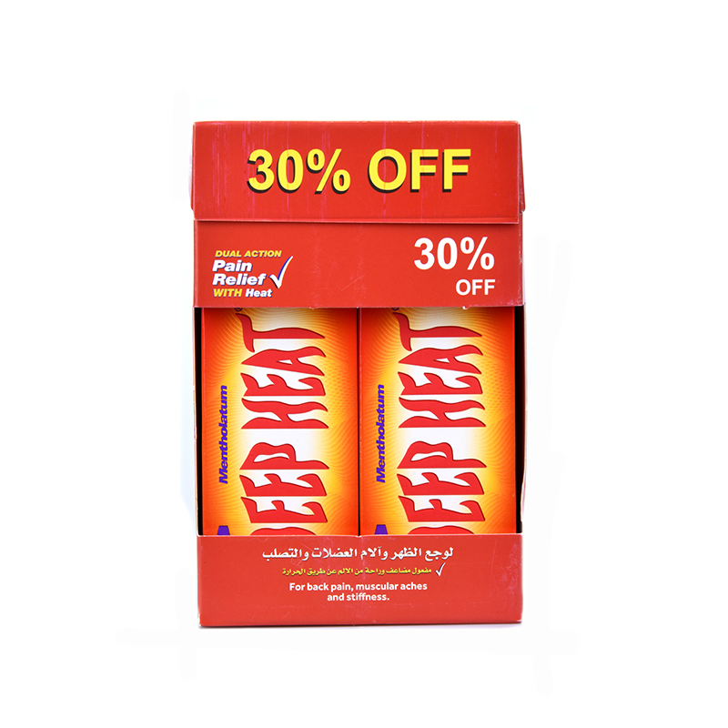 Deep Heat Spray 2Pcs x 150g