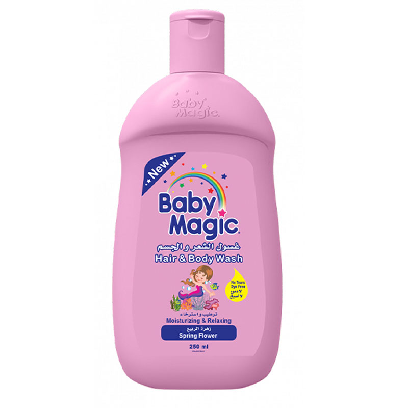 Baby Magic Hair & Body Wash Spring Flower 250ml