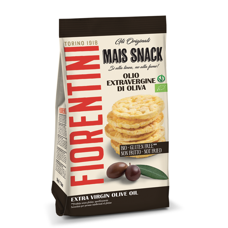 Fiorentini Organic Corn snack with Extra Virgin Olive Oil 50g