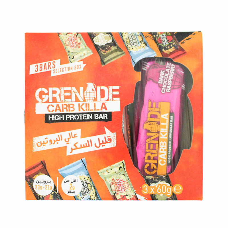 Grenade Carb Killa High Protein Bars Selection Box 3 x 60g