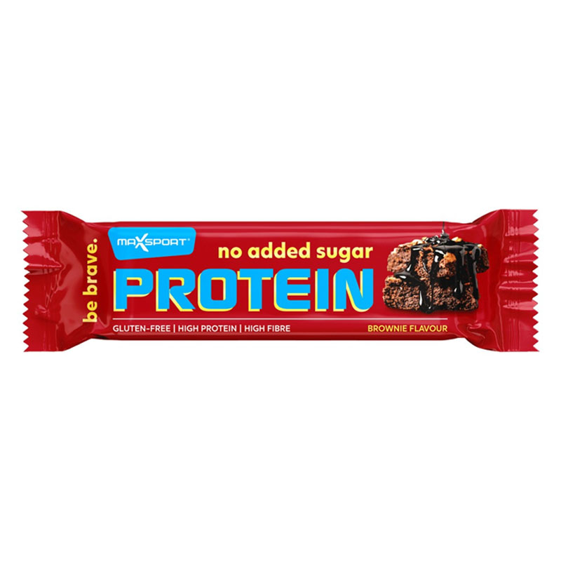 MaxSport Brownie No added Sugar Protein Bar 40g