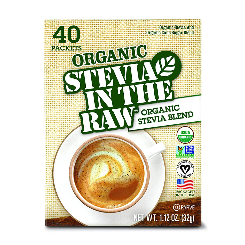 Stevia In The Raw Organic Stevia Blend 40Pcs