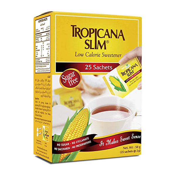 Tropicana Slim Zero Calorie Sweetener 50 Sachets
