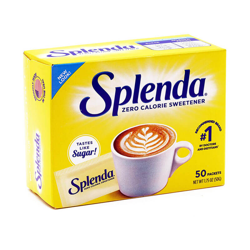Splenda Zero Calorie Sweetener 50 Packets