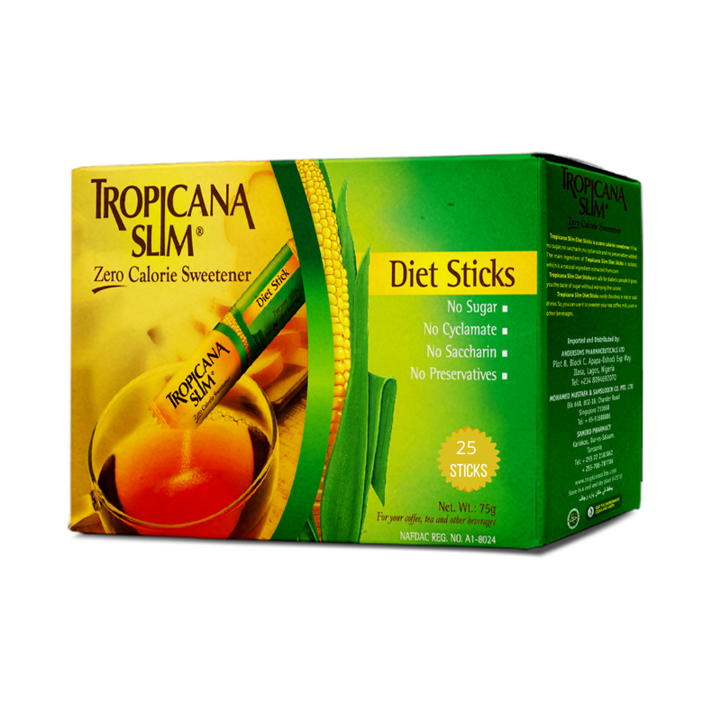 Tropicana Slim Zero Calorie Sweetener 25s