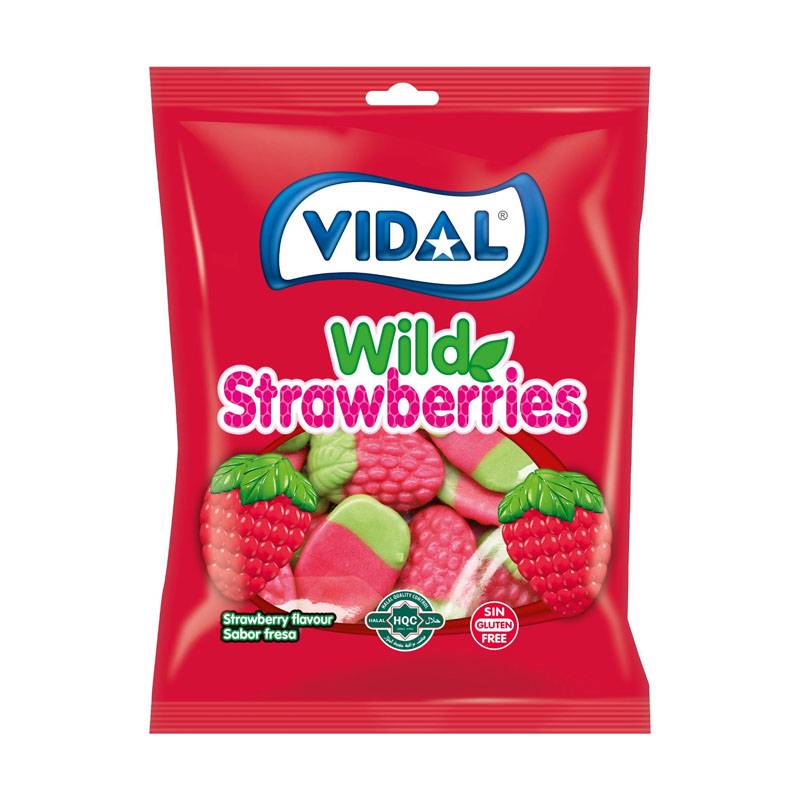 Vidal Wild Strawberries 90g
