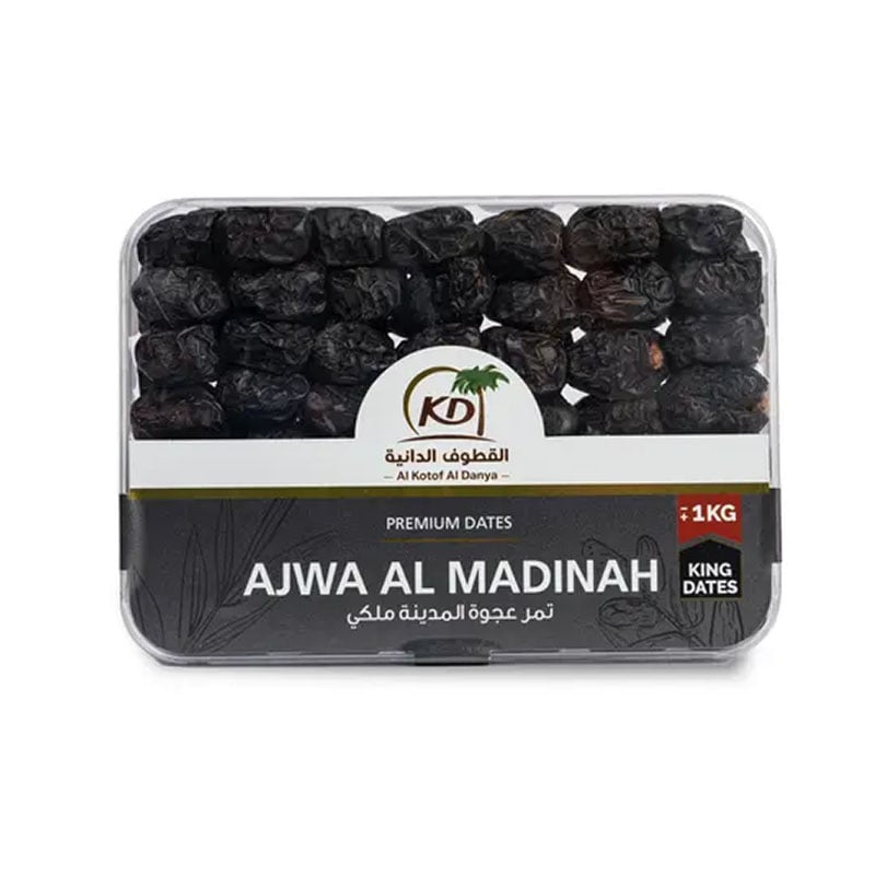 Al Kotof Al Danya Ajwa Almadinah Royal Crystal Dates 1Kg